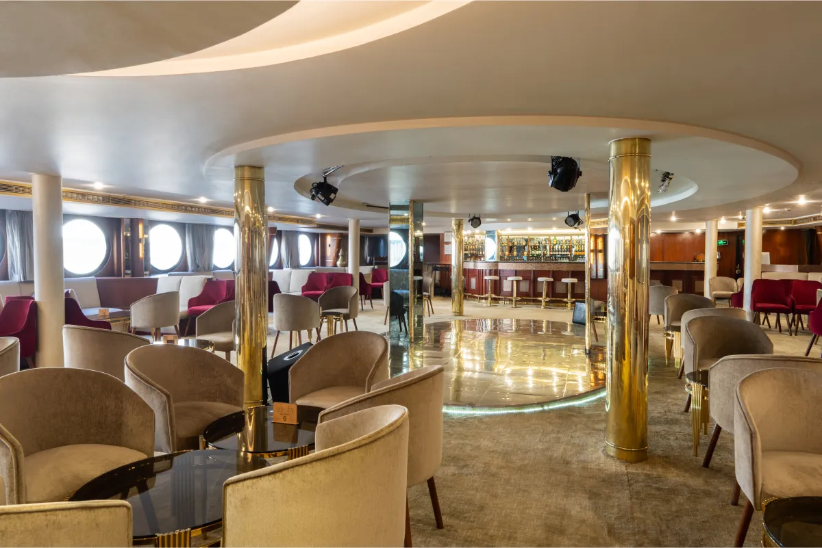Cabin aboard the Magic II Nile Cruise Nile cruise